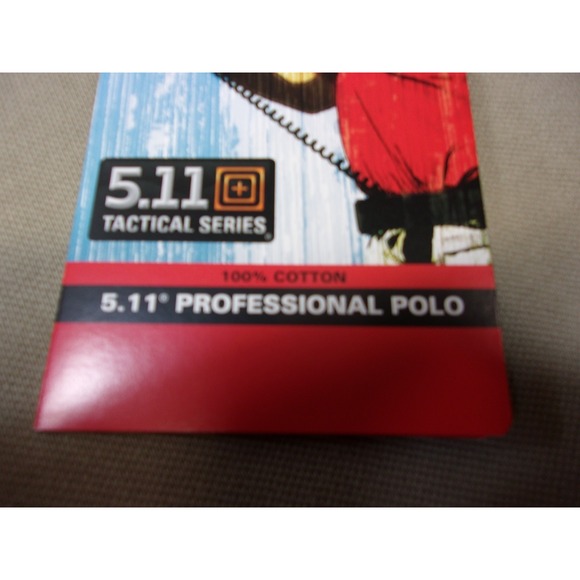 5.11 Tactical Professional Silver Tan Polo Shirt Men's Size 2XL Outdoors Hunting - Picture 2 of 6